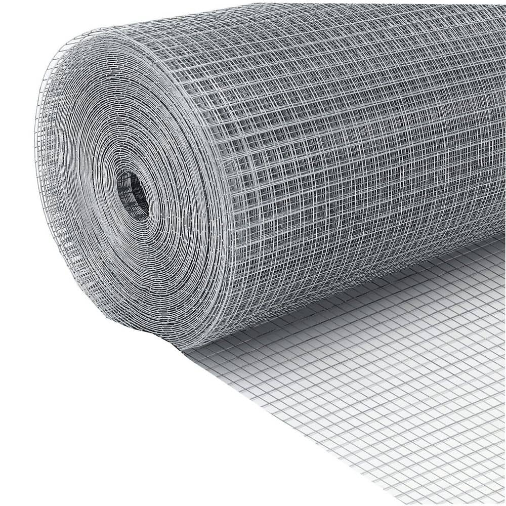 16 in. x 50 ft. 19 Gauge Galvanized Cage Wire Mesh Roll for Chicken and Rabbit Snake Fences, Screen mesh, Rebar (1-Pack) price history on PriceWatchPro