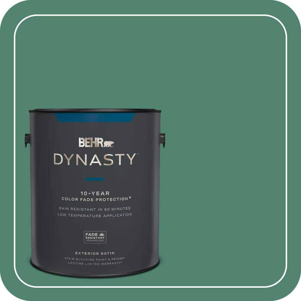 1 gal. #480D-6 Billiard Room Satin Enamel Exterior Stain-Blocking Paint & Primer price history on PriceWatchPro