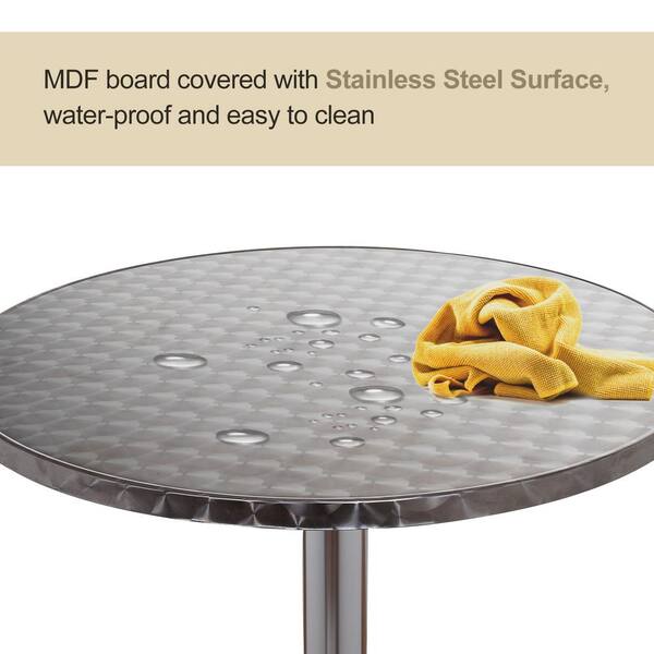 Stainless Steel Bar Height Table