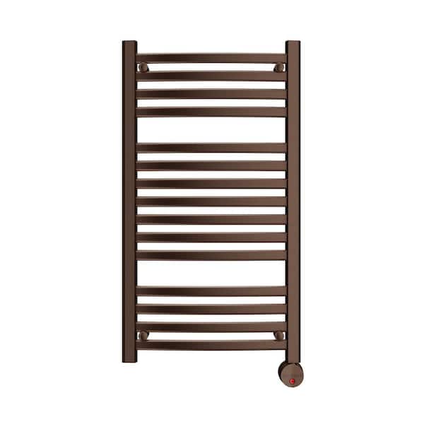 Mr. Steam Broadway 20 (in.) Triple Wall-Mounted Electric Hardwire Towel Warmer in Brushed Bronze