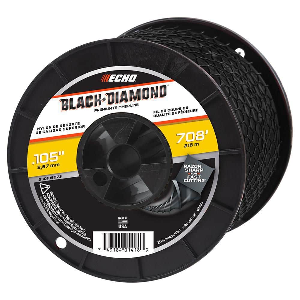 ECHO Black Diamond 0.105 in. x 708 ft. Medium Trimmer Line Spool