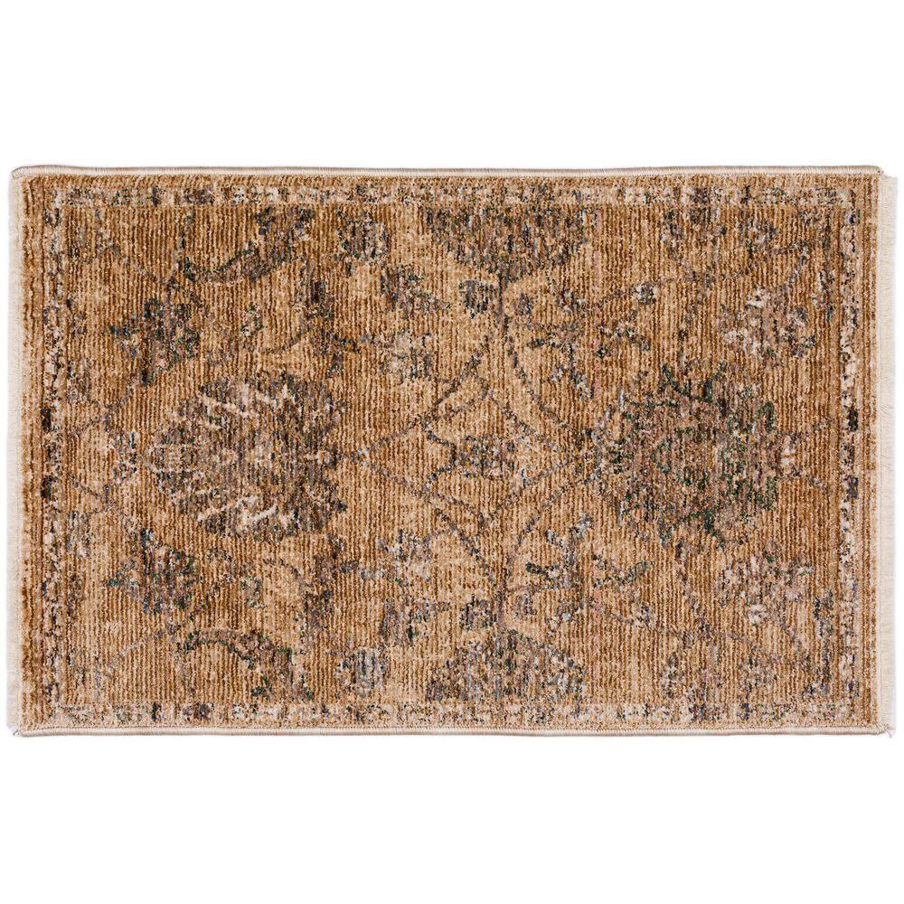 Addison Rugs Yarra Vintage 1 ft. 8 in. x 2 ft. 6 in. Beige Rug ...