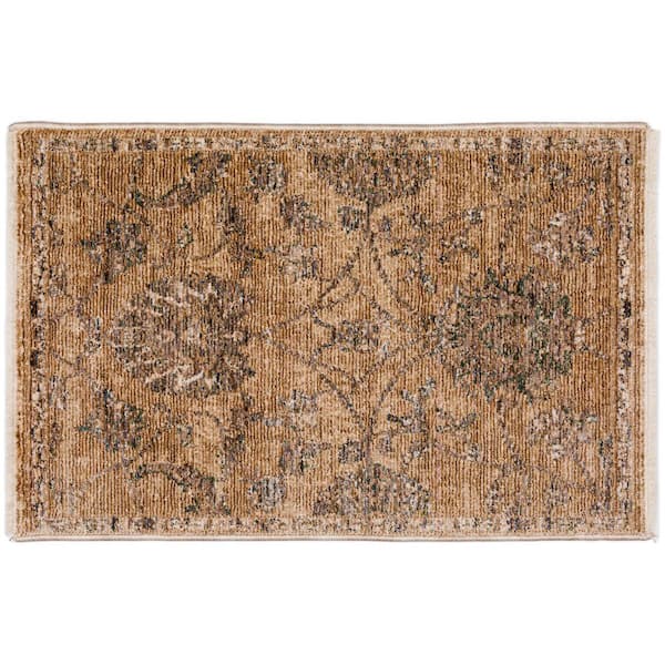 Addison Rugs Yarra Vintage 1 ft. 8 in. x 2 ft. 6 in. Beige Rug