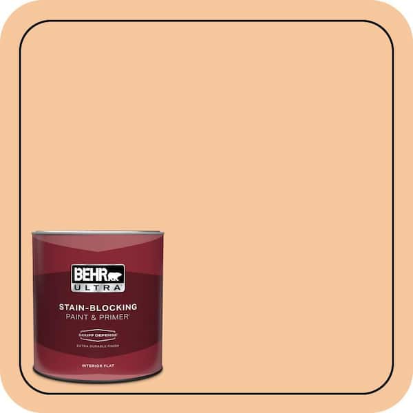 BEHR ULTRA 1 qt. #M230-4 Cactus Blooms Extra Durable Flat Interior Paint & Primer