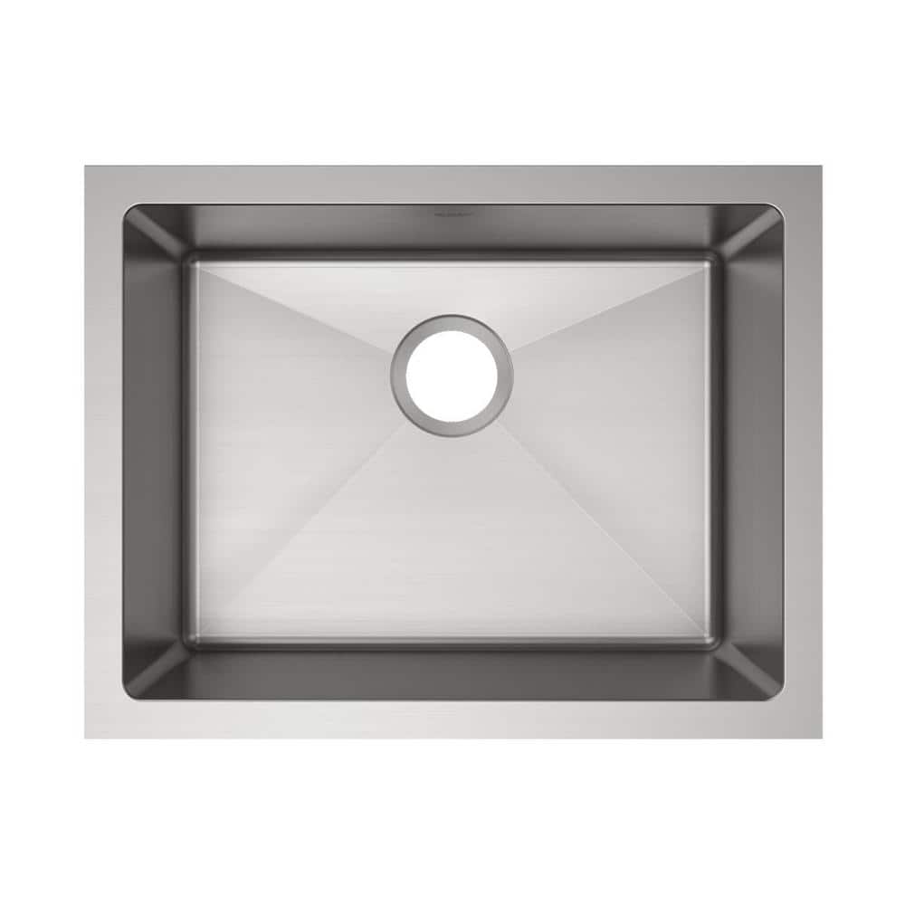 Stainless Steel Single Bowl Drop-in Farmhouse Sink