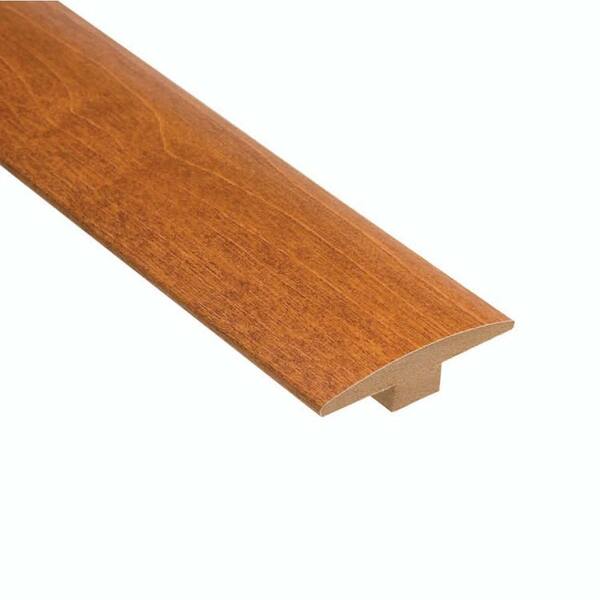 Home Legend Maple Sedona 3/8 in. Thick x 2 in. Wide x 78 in. Length Hardwood T-Molding