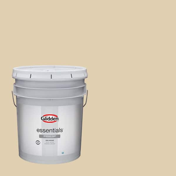 Glidden Essentials 5 gal. PPG1086-3 Almond Cream Semi-Gloss