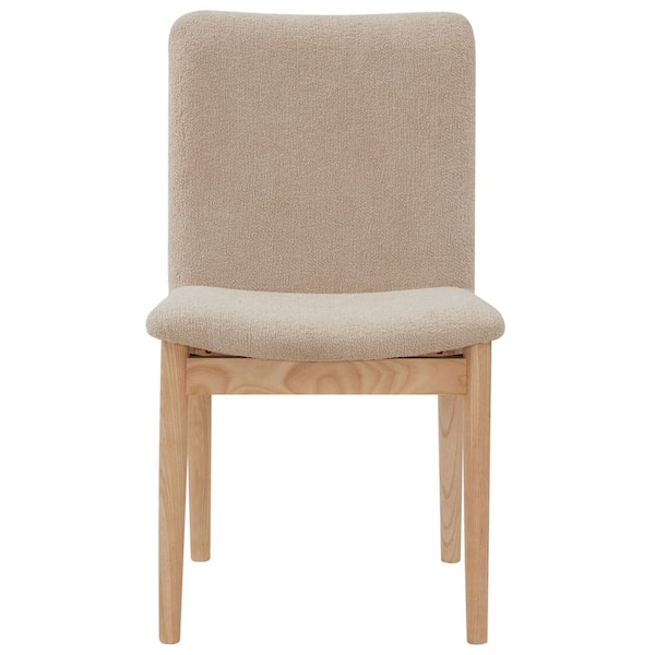 SAFAVIEH Abriella Oatmeal/Natural 17.9 in. Wood Dining Chair