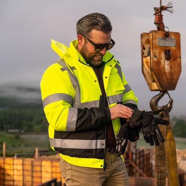 heated jackets for construction