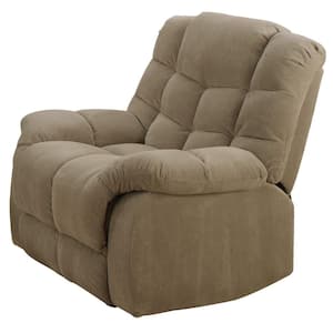 Heaven on Earth Tan Reclining Chair