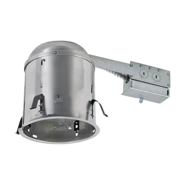 HALO H7 6 in. Aluminum Recessed Lighting Housing for Remodel Ceiling, Insulation Contact