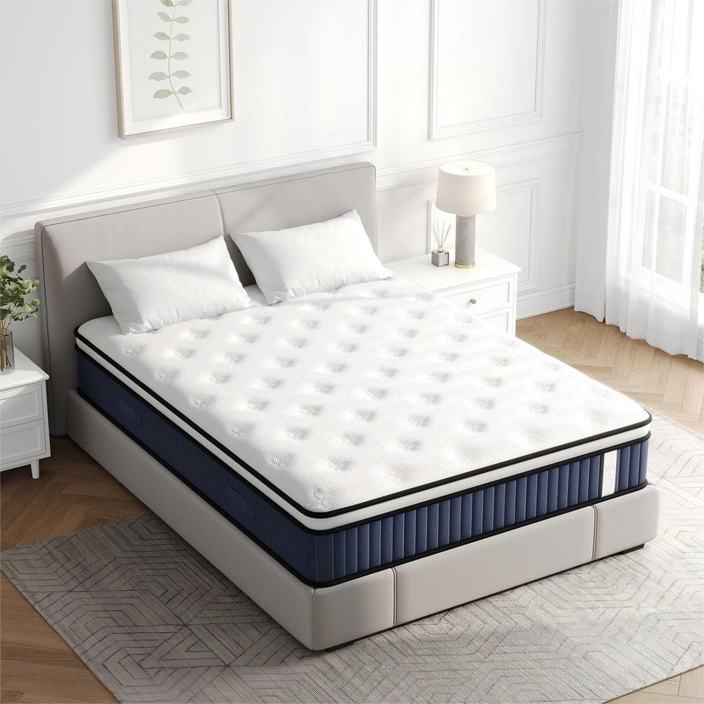 King Medium Hybrid 10 in. Bed-in-a-Box Mattress-Personalized Comfort, Long-Lasting Support and Clean Sleep price history on PriceWatchPro