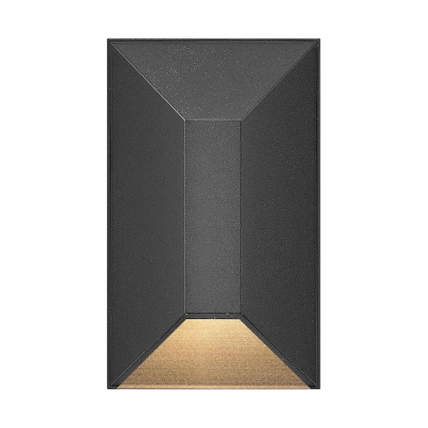 HINKLEY Nuvi Hardwired Low Voltage Black LED Stair Light