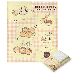 Hello K and Friends the Bakery Multi Color Silk Touch Throw
