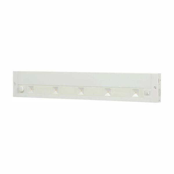 Juno 18 In White Led Dimmable, Juno Under Cabinet Lighting Replacement Bulbs