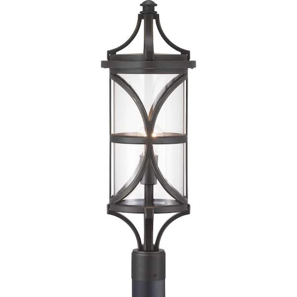Progress Lighting Morrison 100-Watt 26.5-in Antique Bronze Modern/Contemporary Post Light Progress Lighting Morrison 100-Watt 26.5-in Antique Bronze Modern/Contemporary Post Light