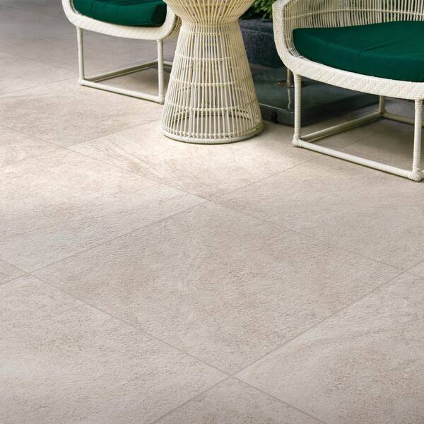 Bluestone Natural Cleft 24 in. x 24 in. x 0.75 in. Stone Look Porcelain  Paver