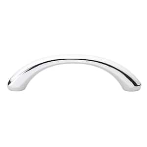 2-3/4 in. Center-to-Center Polished Chrome Loop Cabinet Pulls (10-Pack)