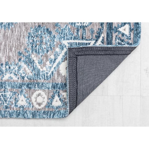 Blue Wonder 8 ft. x 10 ft. Indoor Area Rug