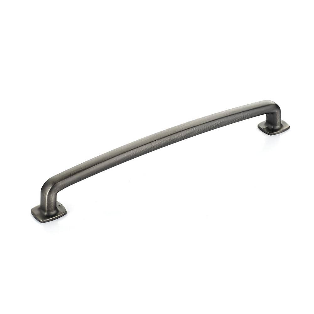 Terrebonne Collection 7-9/16 in. (192 mm) Classic Antique Nickel Curved Cabinet Bar Pull price history on PriceWatchPro