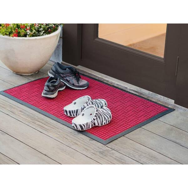  Envelor Door Mat Indoor/Outdoor Mats for Home Entrance Low  Profile Doormat Indoor Floor Mat Patio Entry Mat Heavy Duty Mat Garage Door  Mat Entrance Thin Door Mat, Button, 24 x 36