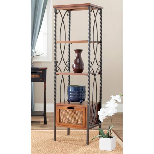 Safavieh Olivia Etagere 4-Shelves Storage Unit