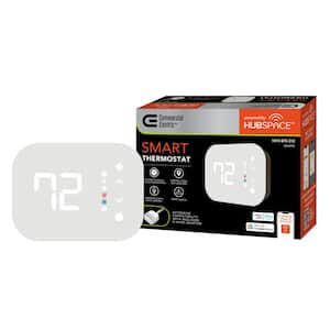 Wi-Fi and Bluetooth Enabled Smart Programmable Thermostat with Schedules Powered by Hubspace
