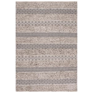 Natura Gray/Ivory 4 ft. x 6 ft. Abstract Native American Area Rug