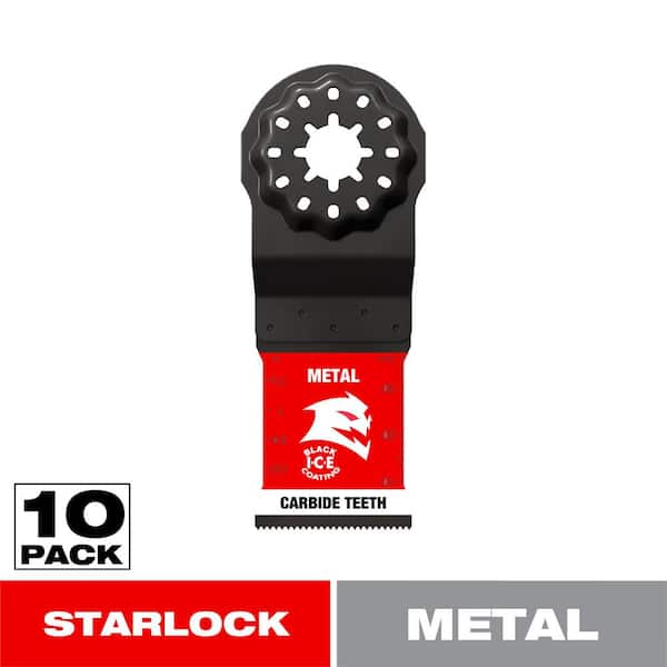 DIABLO 1-1/4 in. AMPED Steel Demon Starlock Carbide Teeth Oscillating Blades for Metal (10-Pack)