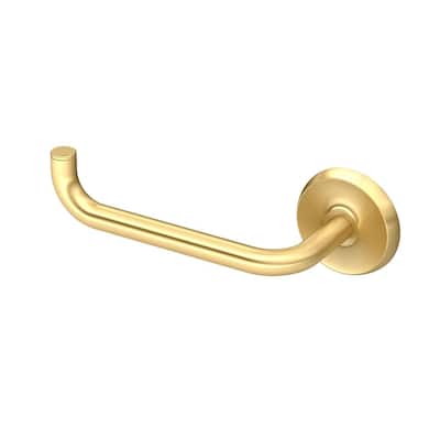 Carolina Collection Upright Toilet Paper Holder in Unlacquered Brass