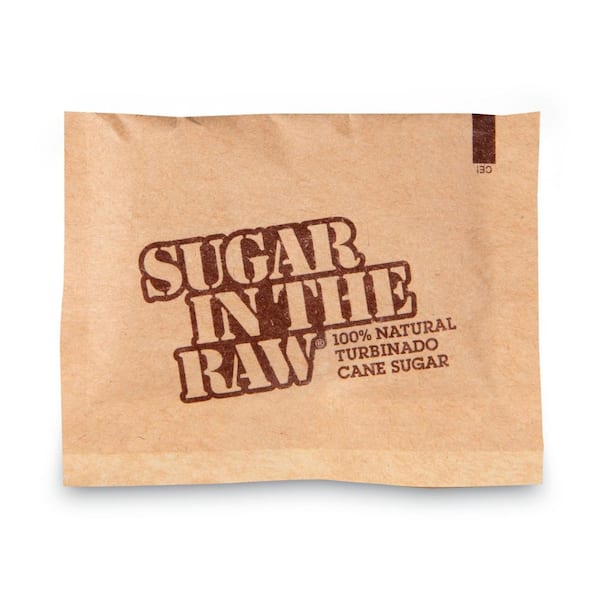Sugar In The Raw Sugar Packets, 0.2 oz. Packets, 200/Box