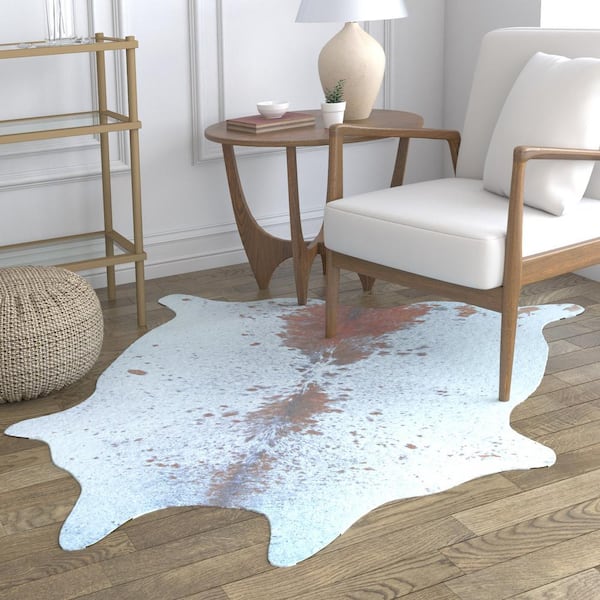 Prairie Hides Geilo Ivory-Buck 6 ft. x 8 ft. Area Rug