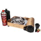 12,000 BTU Propane and Butane Dual Fuel Premium Portable Stove