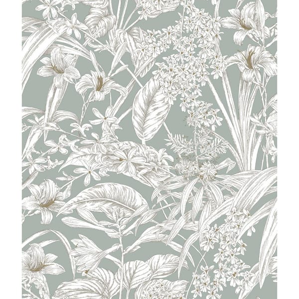 Conservatory Toile Floral Wallpaper | Joss & Main