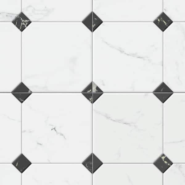 Betera Blanco 23 in. x 23 in. Porcelain Floor and Wall Tile (10.76 sq. ft./Case)