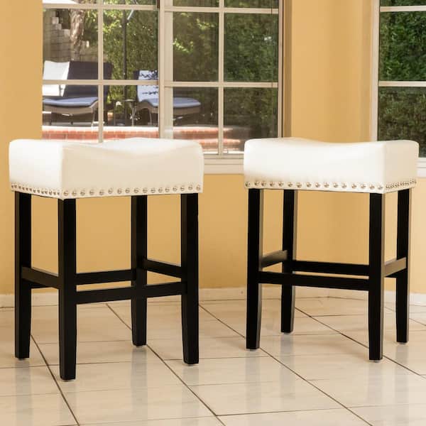 Noble House Lisette 26 In Ivory, Darby Home Company Counter Stools