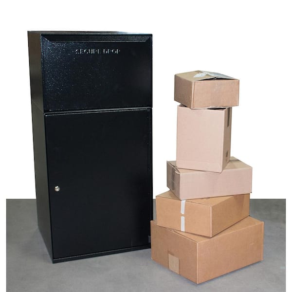 Collection Vault with Front Access and Tote in Black Collection Vault with Front Access and Tote in Black