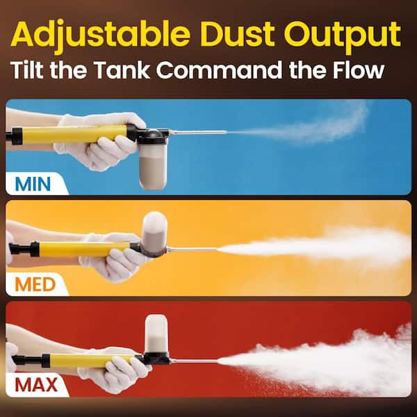 hcman Diatomaceous Earth Powder Duster, up to 4 ft. Powder Output