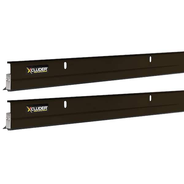 Xcluder 36 in. Standard Door Sweep, Dark Bronze (2-Pack) - Seals Out Rodents and Pests, Enhanced Weather Sealing