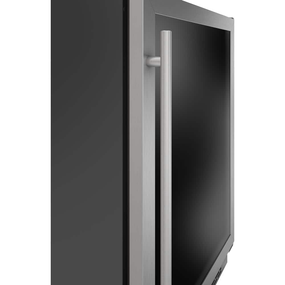 Zephyr Brisas 24-Inch Dual Zone Wine Fridge with Glass Door