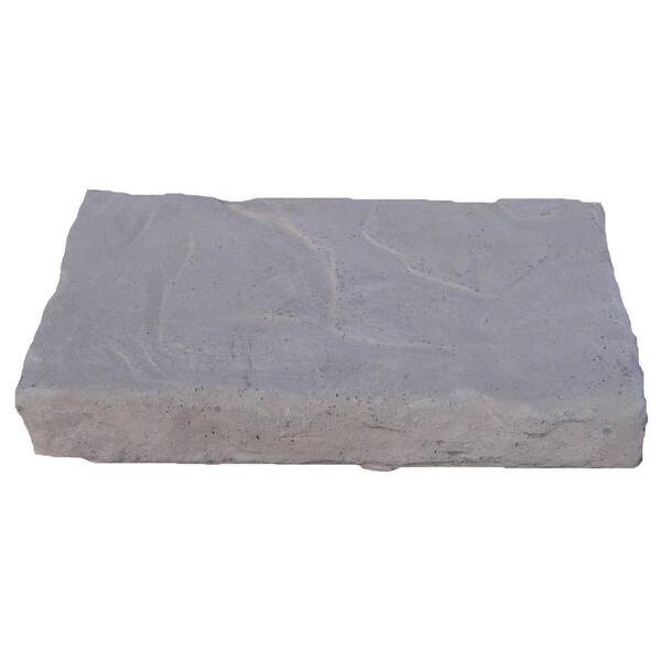 Natural Concrete Products Co 3 in. x 19 in. x 11 in. Concrete Gray Top Cap