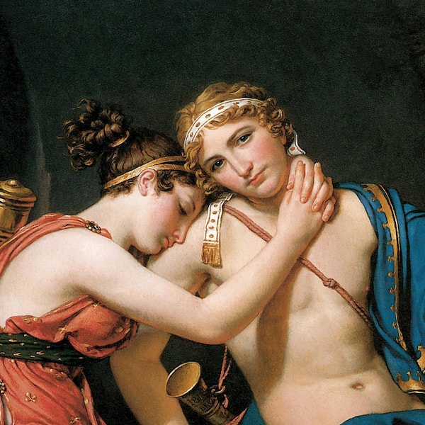 Design Toscano Farewell of Telemachus and Eucharis by Jacques