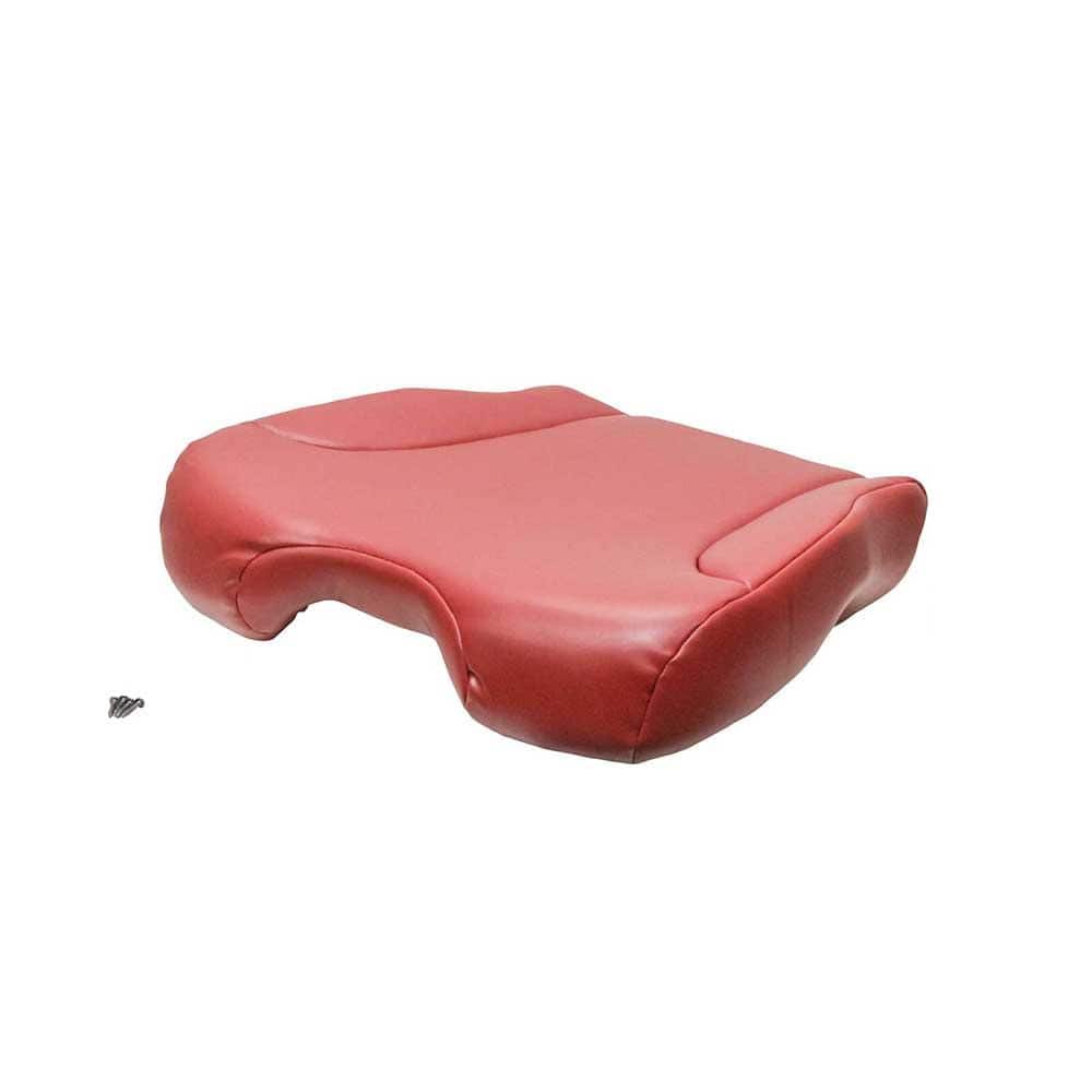 Seat Cushion : Fits 1061 or Grammer 74X Cut & Sew Seat : Red Vinyl price history on PriceWatchPro
