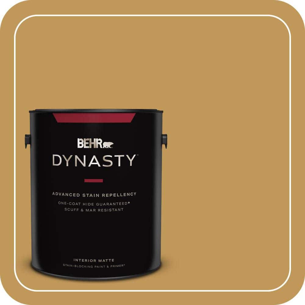 1 gal. #330D-6 Townhouse Tan Matte Interior Stain-Blocking Paint & Primer price history on PriceWatchPro