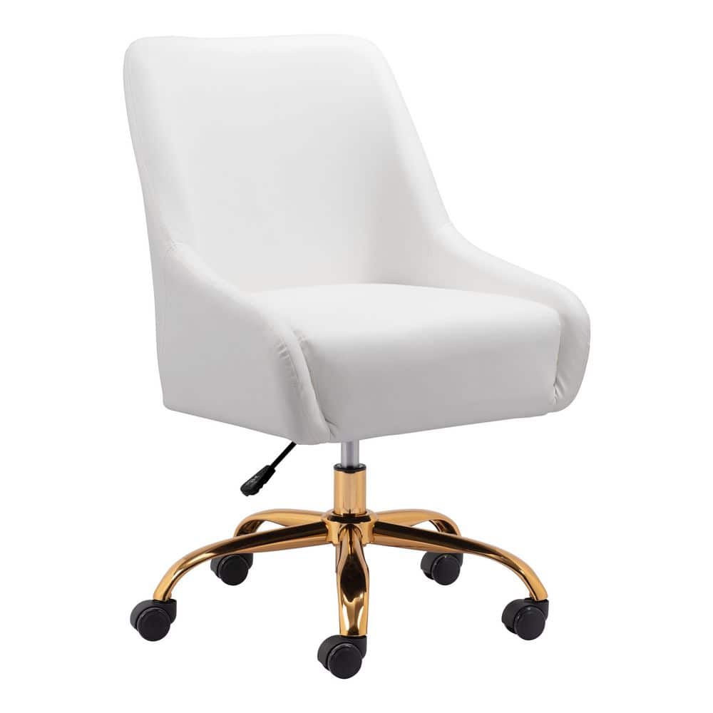 Ozzie Low Back Office Chair - White