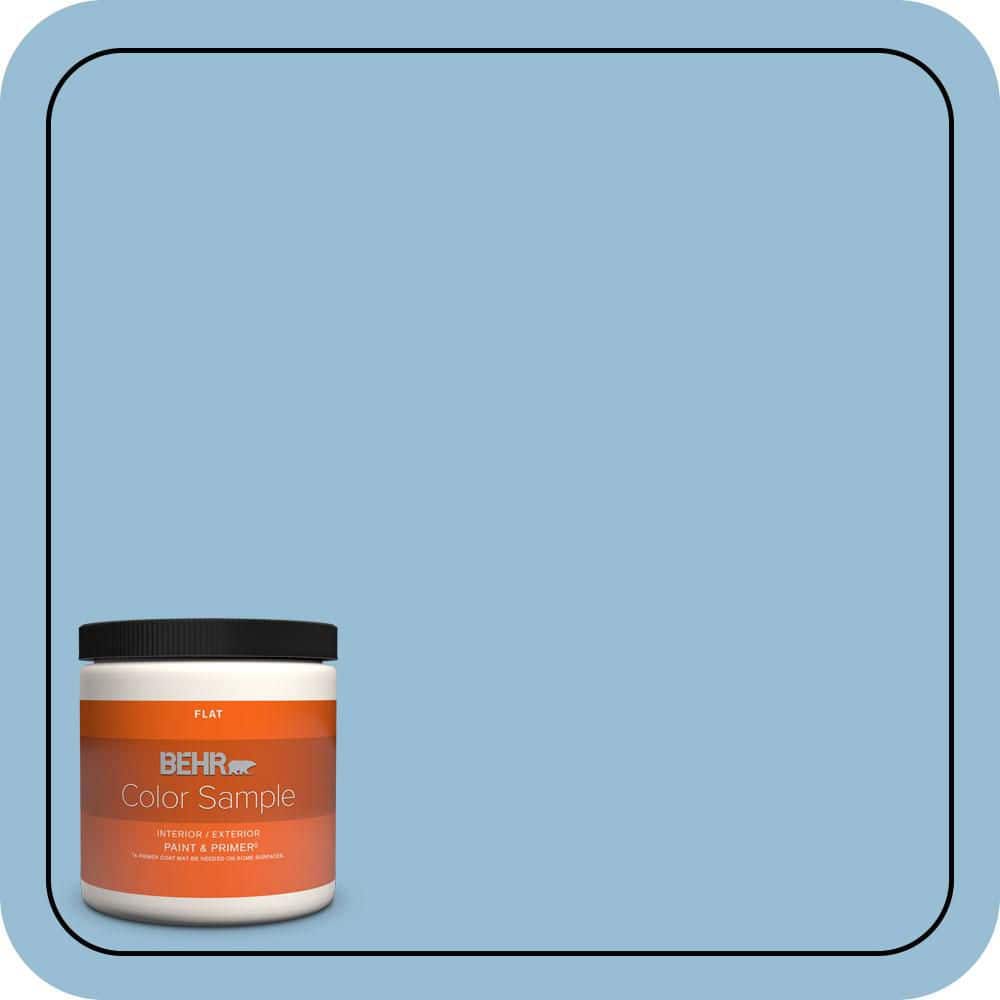 8 oz. #PPU14-11 Gentle Sky Flat Interior/Exterior Paint & Primer Color Sample price history on PriceWatchPro