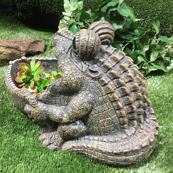 Homestyles 17 In Gators Big Mouth Multi Function Planter Bird Feeder Bath And Stone Garden Statue 50056 The Home Depot - Bird Bath Garden Ornaments Homestyles 17 In Gators Big Mouth Multi Function Planter Bird Feeder Bath And Stone Garden Statue 50056 The Home Depot - Bird Bath Garden Ornaments
