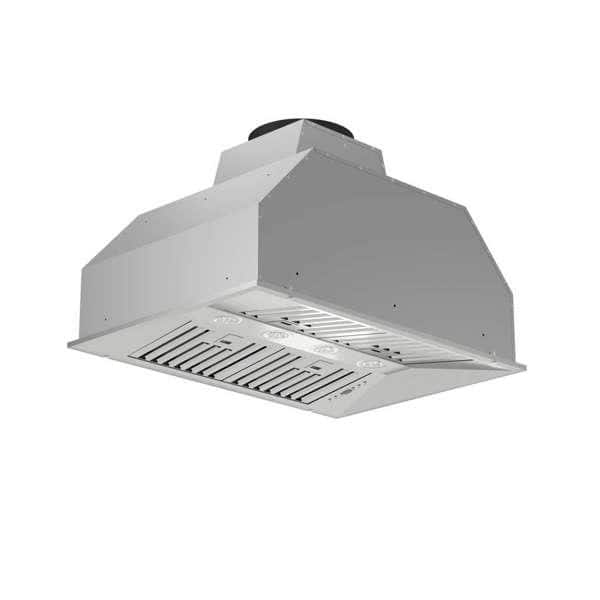 Altilia 36-Inch Stainless Steel Insert Range Hood with Halogen Lights