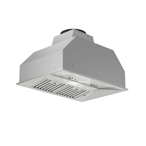 Altilia 36-Inch Stainless Steel Insert Range Hood with Halogen Lights