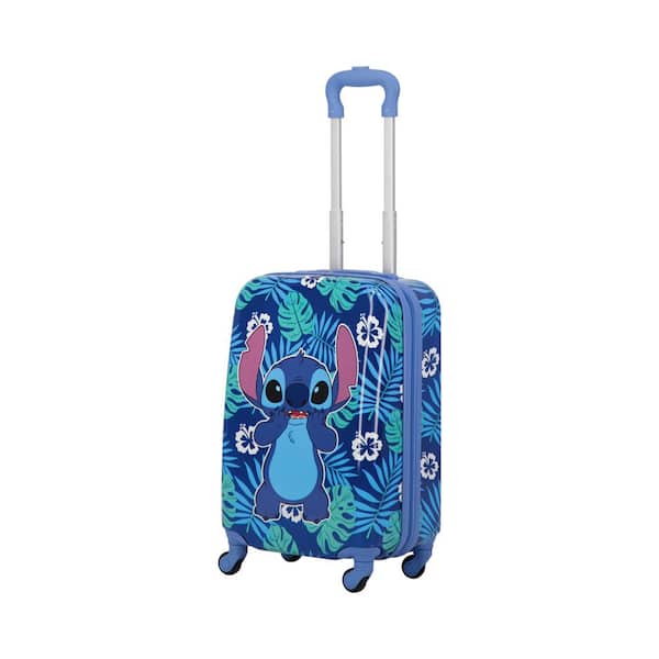 Ful Disney Stitch Tropical Leaves Kids 21 in. Luggage